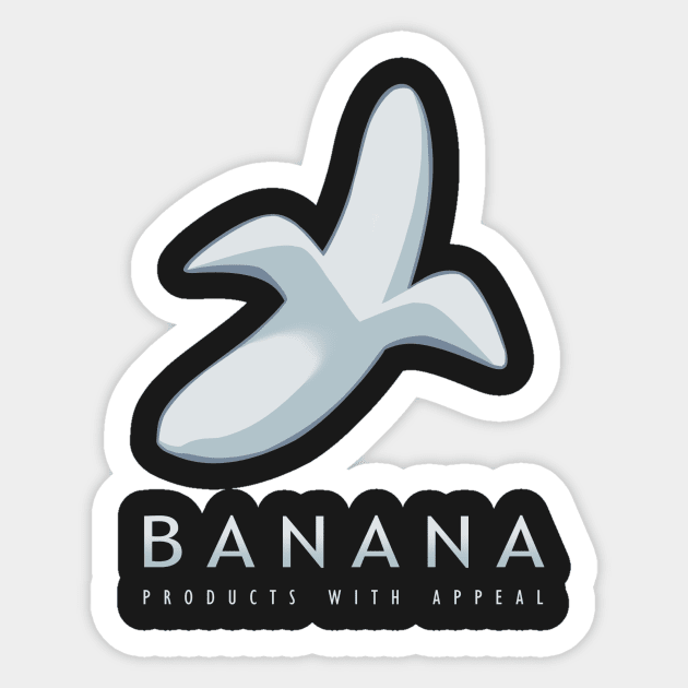 Banana - Products with Appeal Sticker by AJ & Magnus